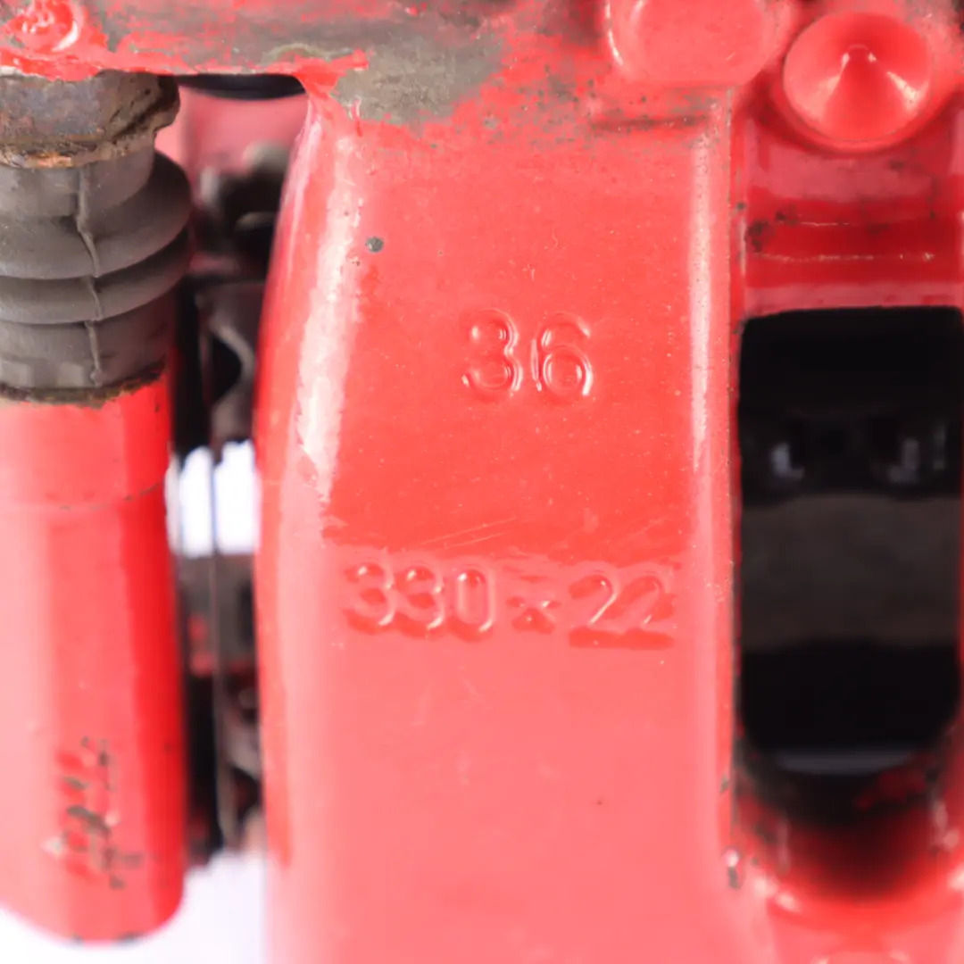  Pinza Freno Mercedes W176 AMG A45 Trasera Izquierda Unidades Rojo - SKU A1764230381 - Número de pieza A1764230381
