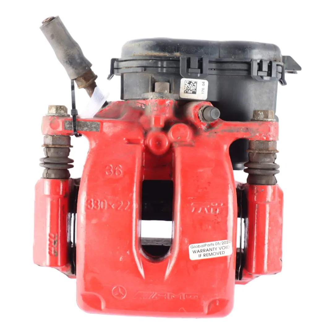 Brake Caliper Mercedes W176 AMG A45 Rear Right O/S Brake Unit Red to with Part number A1764230481 Brake Caliper Mercedes W176 AMG A45 Rear Right O/S Brake Unit Red - SKU A1764230481 - Part number A1764230481
