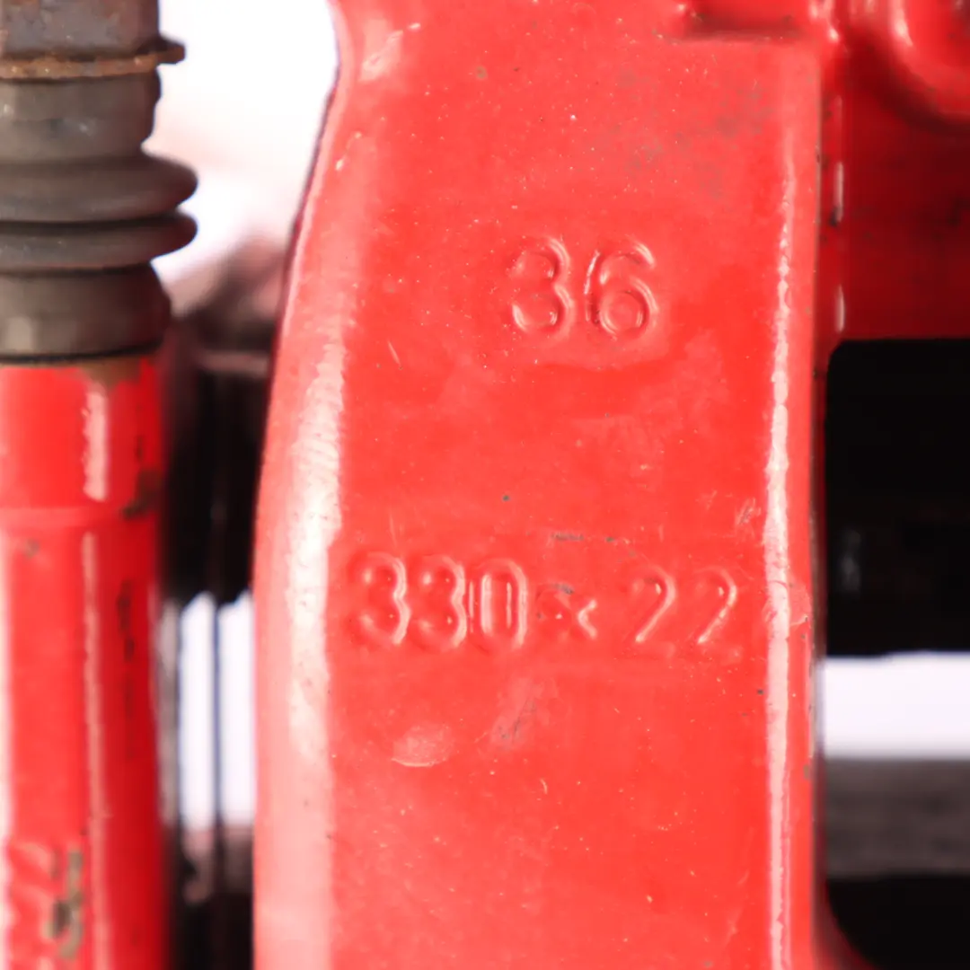  Brake Caliper Mercedes W176 AMG A45 Rear Right O/S Brake Unit Red - SKU A1764230481 - Part number A1764230481