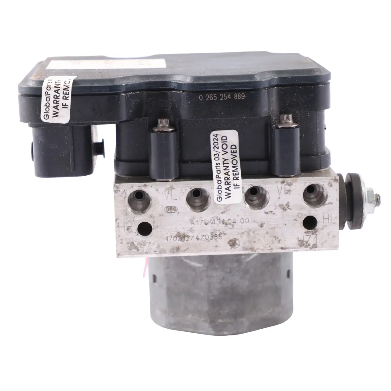 Pompa freno Mercedes C117 W176 ABS ESP Unità idraulica A1764310500 A1764310400