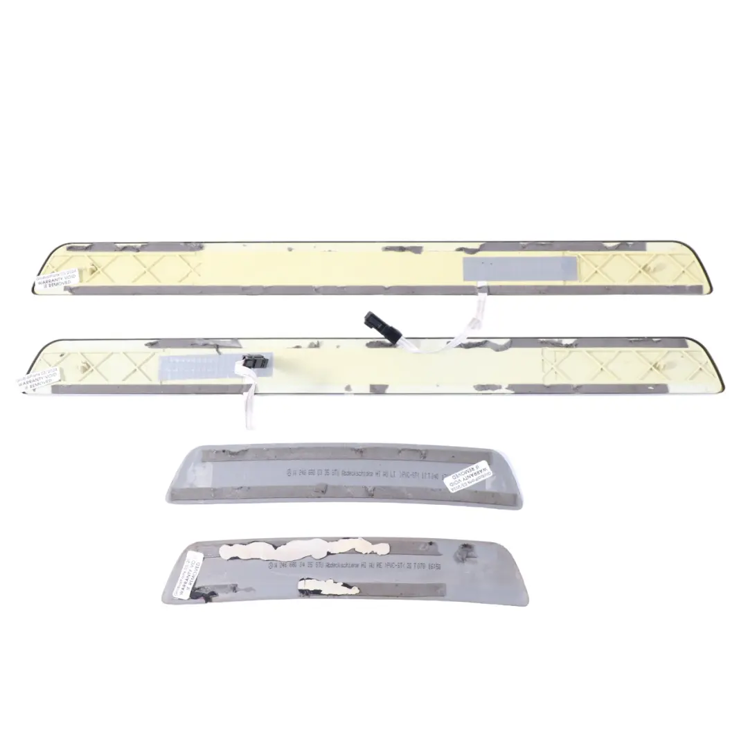  Einstiegsleisten Abdeckung Mercedes W176 AMG vorne hinten Satz beleuchtet - SKU A1766805800-1 - Teilenummer A1766805800