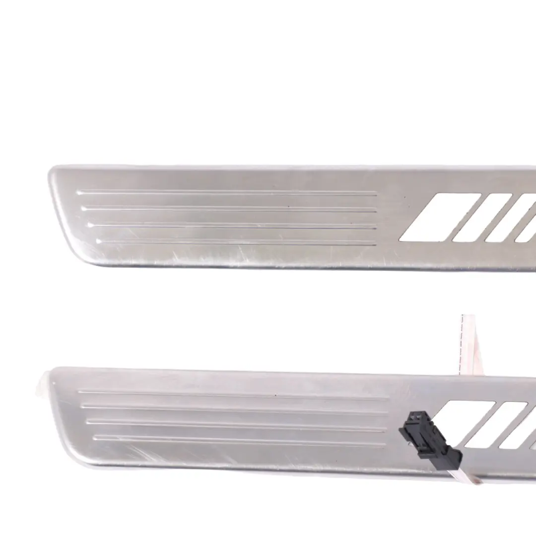 Entrance Sill Cover Mercedes W176 AMG Front Rear Left Right N/O/S Set Iluminated to with Part number A1766805800 Entrance Sill Cover Mercedes W176 AMG Front Rear Left Right N/O/S Set Iluminated - SKU A1766805800-1 - Part number A1766805800
