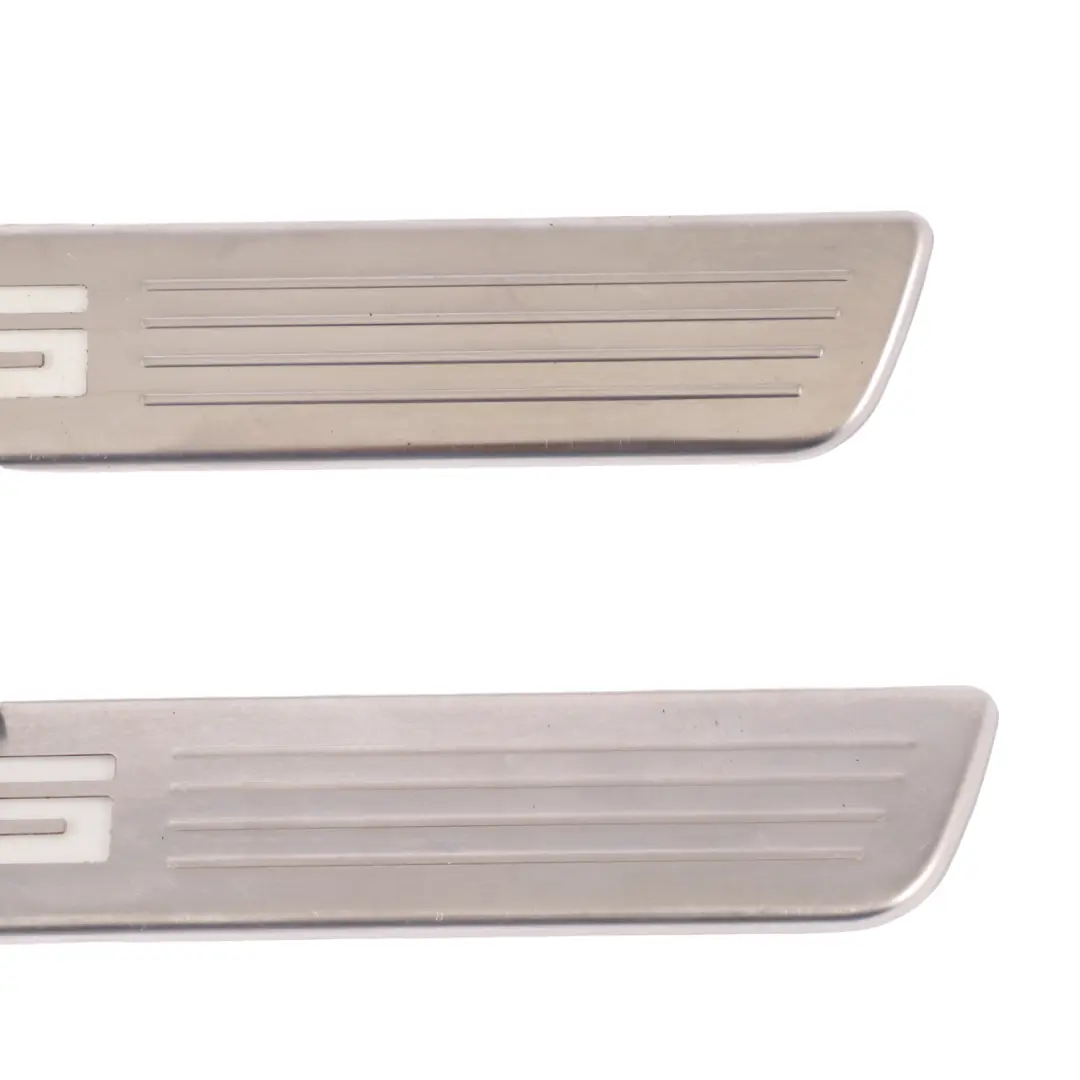 Entrance Sill Cover Mercedes W176 AMG Front Rear Left Right N/O/S Set Iluminated to with Part number A1766805800 Entrance Sill Cover Mercedes W176 AMG Front Rear Left Right N/O/S Set Iluminated - SKU A1766805800-1 - Part number A1766805800