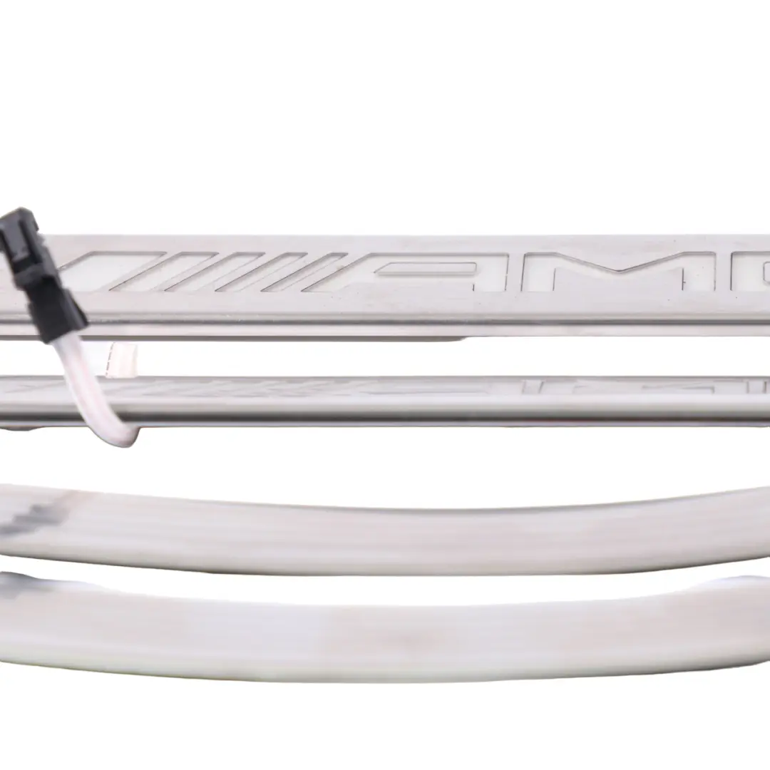 Cache seuil d'entrée Mercedes W176 AMG Avant Arrière Gauche Droite Set Illuminé pour à propos du numéro de pièce A1766805800 Cache seuil d'entrée Mercedes W176 AMG Avant Arrière Gauche Droite Set Illuminé - SKU A1766805800-1 - Numéro de pièce A1766805800