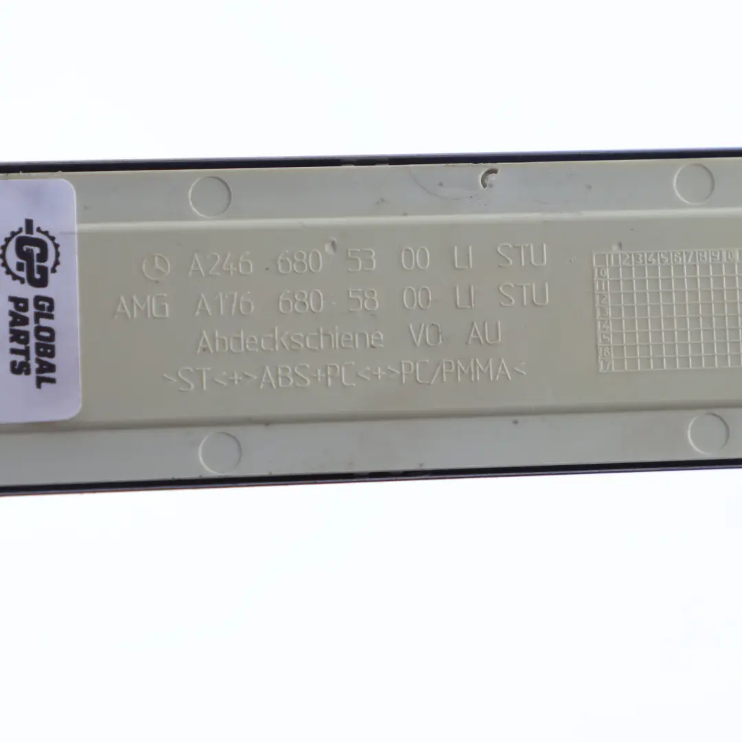 Seuil de Porte Mercedes W176 AMG Avant Gauche Couvercle d'Entrée Illuminé pour à propos du numéro de pièce A1766805800 Seuil de Porte Mercedes W176 AMG Avant Gauche Couvercle d'Entrée Illuminé - SKU A1766805800 - Numéro de pièce A1766805800