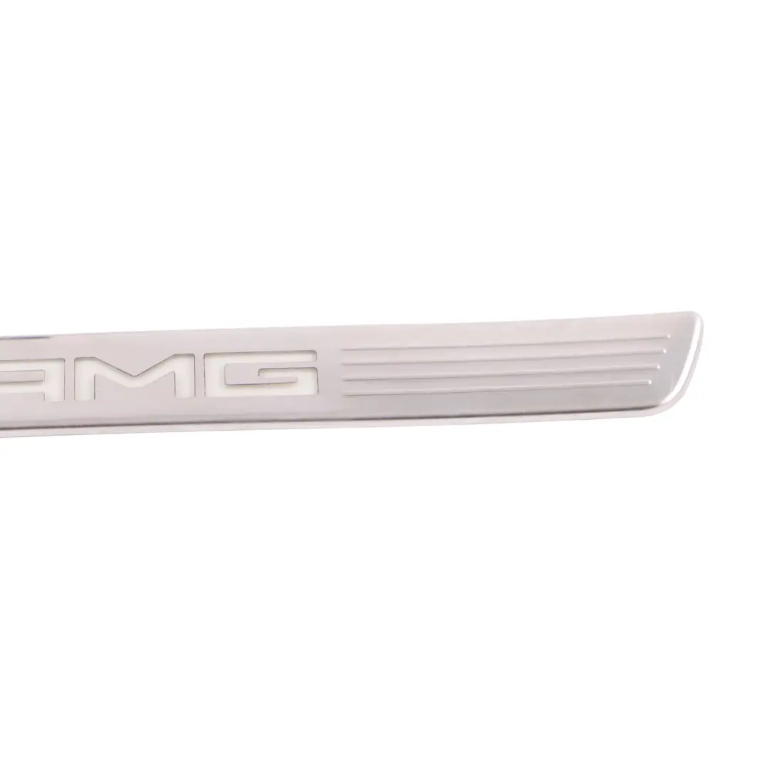 Door Sill Mercedes W176 AMG Front Left Entrance Cover Iluminated to with Part number A1766805800 Door Sill Mercedes W176 AMG Front Left Entrance Cover Iluminated - SKU A1766805800 - Part number A1766805800