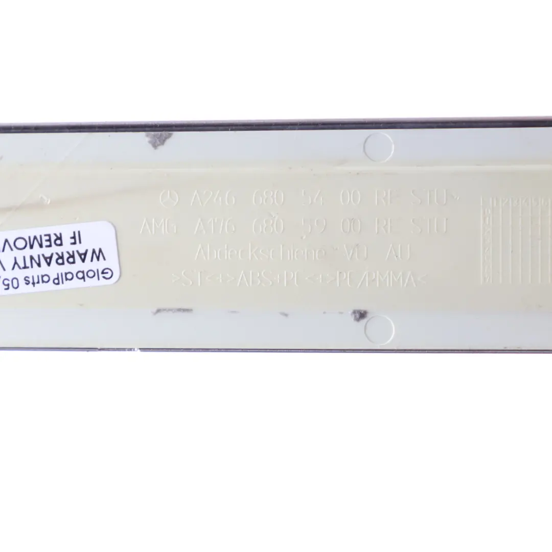 Listwa Osłona Progowa Ozdobna Progu AMG LED do Mercedes W176 W246 o numerze A1766805900 Mercedes W176 W246 Listwa Osłona Progowa Ozdobna Progu AMG LED - SKU A1766805900 - Numer Części A1766805900