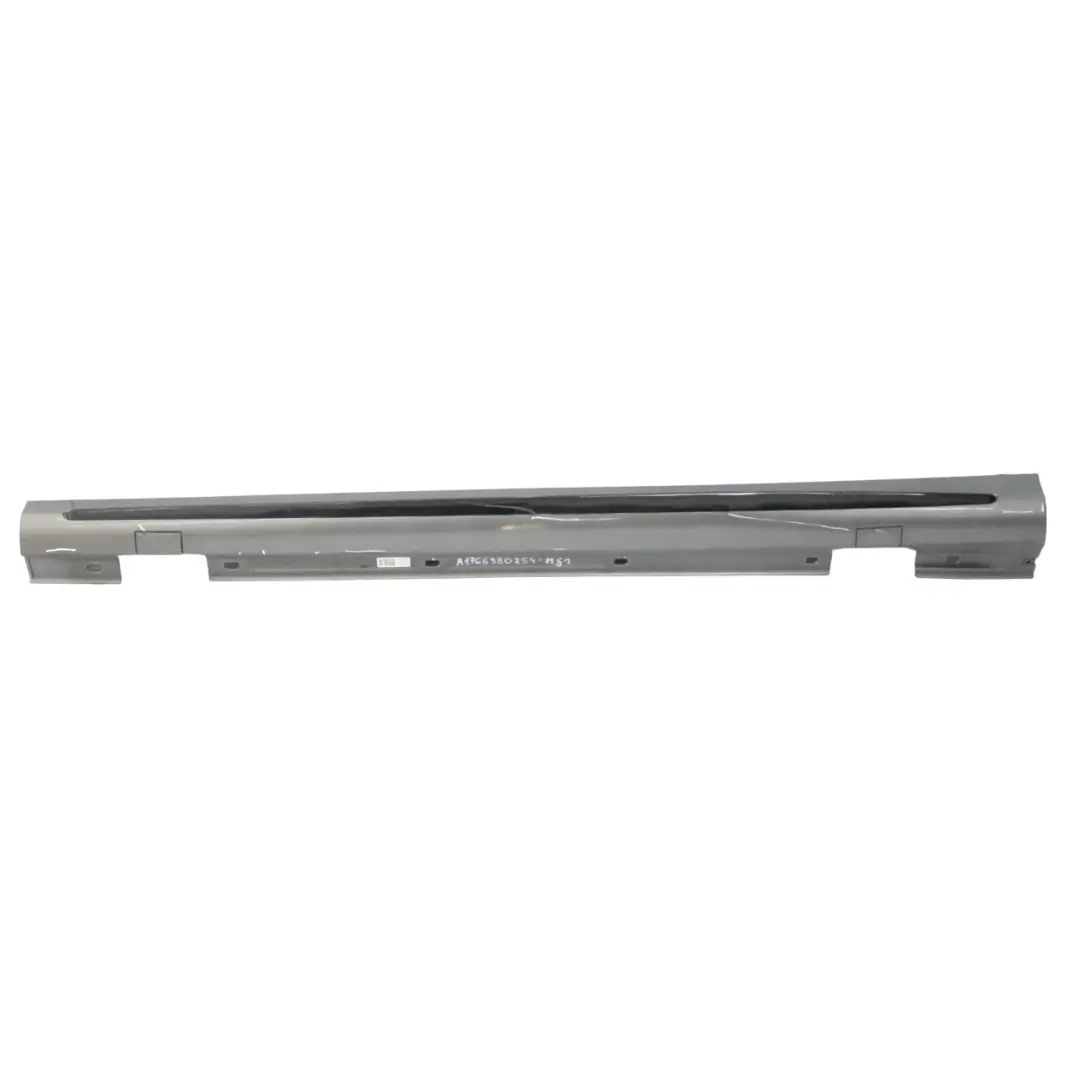 Mercedes W176 Side Skirt AMG Left N/S Door Sill Cover W246 Mountain Grey - 787 - SKU A1766980254-MG1 - Part number A1766980254