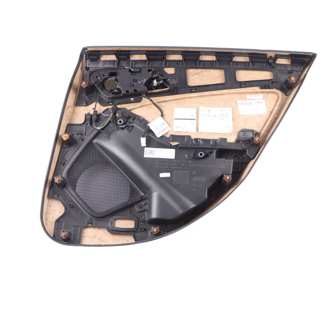 Door Card Trim Rear Left N/S Trim Panel Leather Red Thread to Mercedes W176 with Part number A1767303300 Mercedes W176 Door Card Trim Rear Left N/S Trim Panel Leather Red Thread - SKU A1767303300-3 - Part number A1767303300