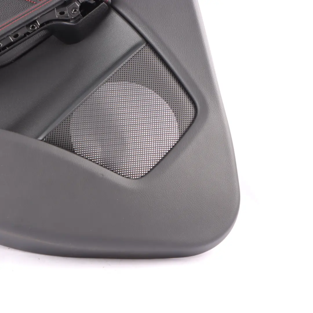 Door Card Trim Rear Left N/S Trim Panel Leather Red Thread to Mercedes W176 with Part number A1767303300 Mercedes W176 Door Card Trim Rear Left N/S Trim Panel Leather Red Thread - SKU A1767303300-3 - Part number A1767303300