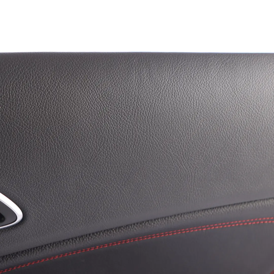 Door Card Rear Right O/S Trim Panel Cover Leather Red Thread to Mercedes W176 with Part number A1767303400 Mercedes W176 Door Card Rear Right O/S Trim Panel Cover Leather Red Thread - SKU A1767303400-2 - Part number A1767303400