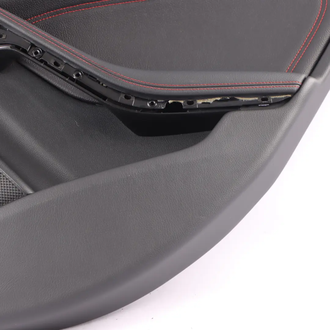 Door Card Rear Right O/S Trim Panel Cover Leather Red Thread to Mercedes W176 with Part number A1767303400 Mercedes W176 Door Card Rear Right O/S Trim Panel Cover Leather Red Thread - SKU A1767303400-2 - Part number A1767303400