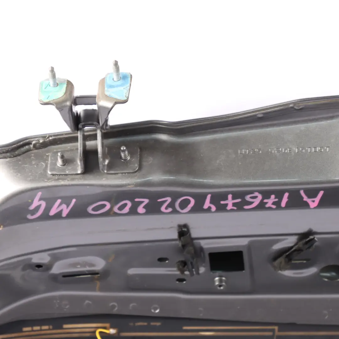 Trunk Lid Mercedes W176 Boot Tailgate Panel Mountain Grey Metallic - 787 to with Part number A1767402201 Trunk Lid Mercedes W176 Boot Tailgate Panel Mountain Grey Metallic - 787 - SKU A1767402200-MG - Part number A1767402201