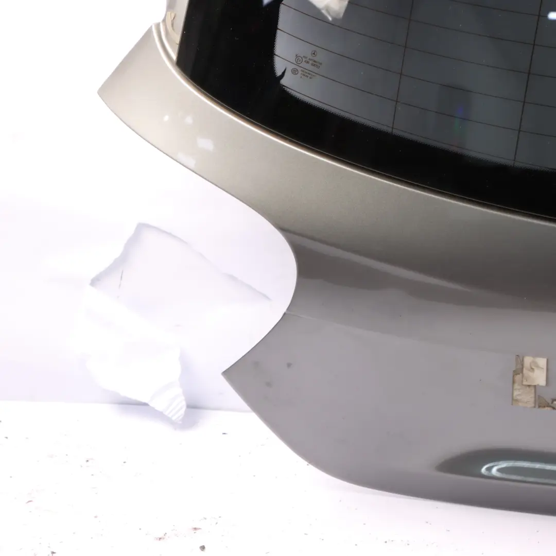 Trunk Lid Mercedes W176 Boot Tailgate Panel Mountain Grey Metallic - 787 to with Part number A1767402201 Trunk Lid Mercedes W176 Boot Tailgate Panel Mountain Grey Metallic - 787 - SKU A1767402200-MG - Part number A1767402201