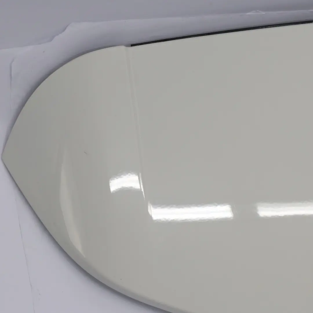 Boot Tailgate Trunk Lid Rear Spoiler Panel Calcite White - 650 to Mercedes W176 with Part number A1767900100 Mercedes W176 Boot Tailgate Trunk Lid Rear Spoiler Panel Calcite White - 650 - SKU A1767900100-CW2 - Part number A1767900100