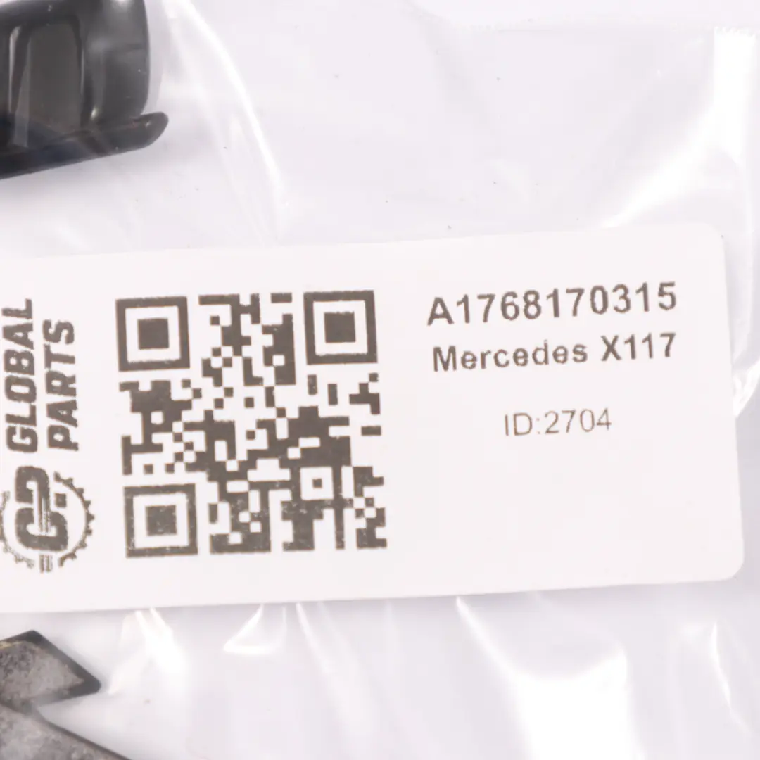  Emblème d'aile Mercedes C117 W176 Lettering gauche Logo d'aile Turbo 4Matic - SKU A1768170315 - Numéro de pièce A1768170315