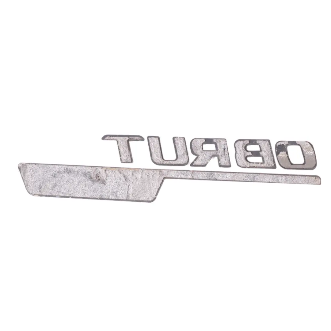  Emblème d'aile Mercedes C117 W176 Lettering gauche Logo d'aile Turbo 4Matic - SKU A1768170315 - Numéro de pièce A1768170315
