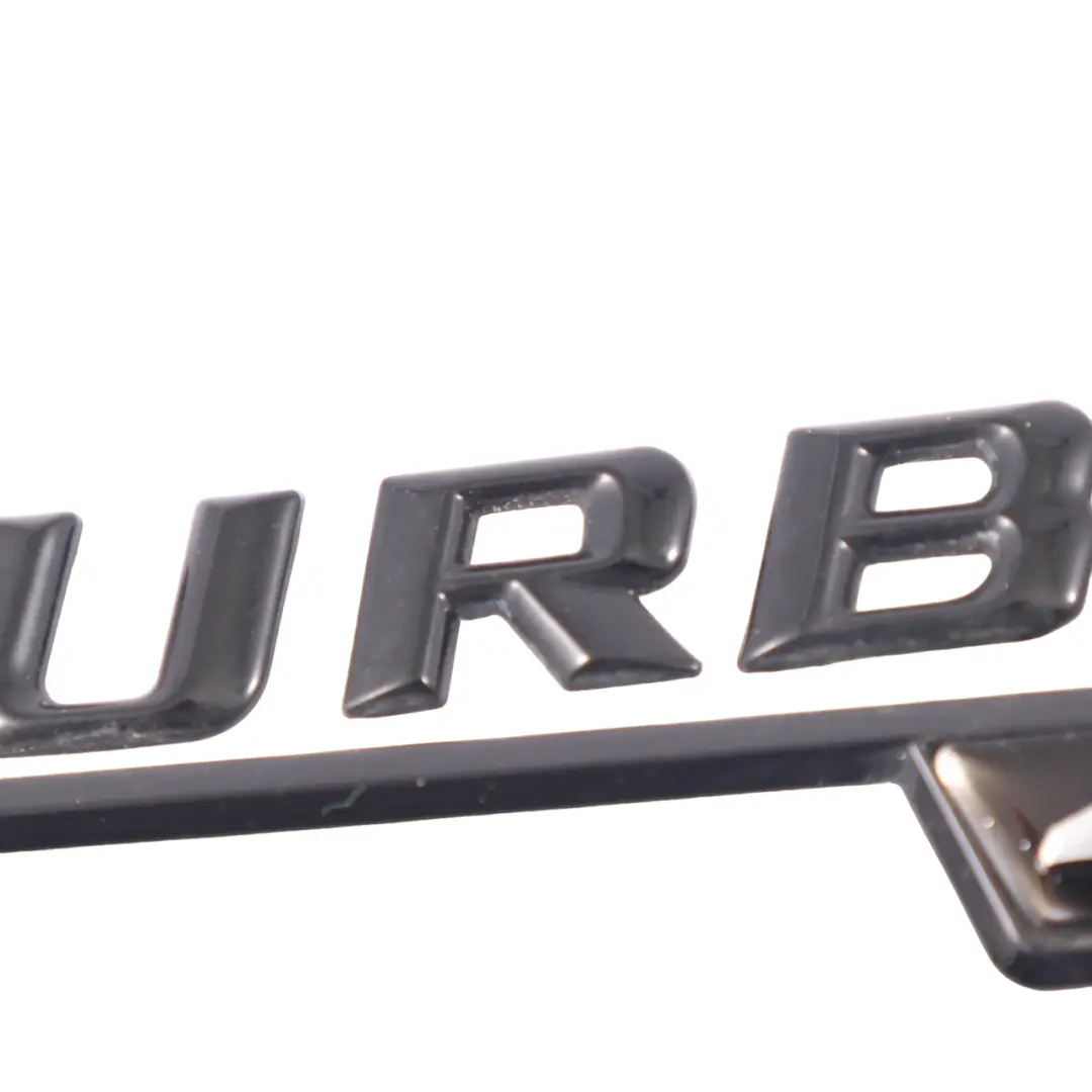  Emblème d'aile Mercedes C117 W176 Lettering gauche Logo d'aile Turbo 4Matic - SKU A1768170315 - Numéro de pièce A1768170315