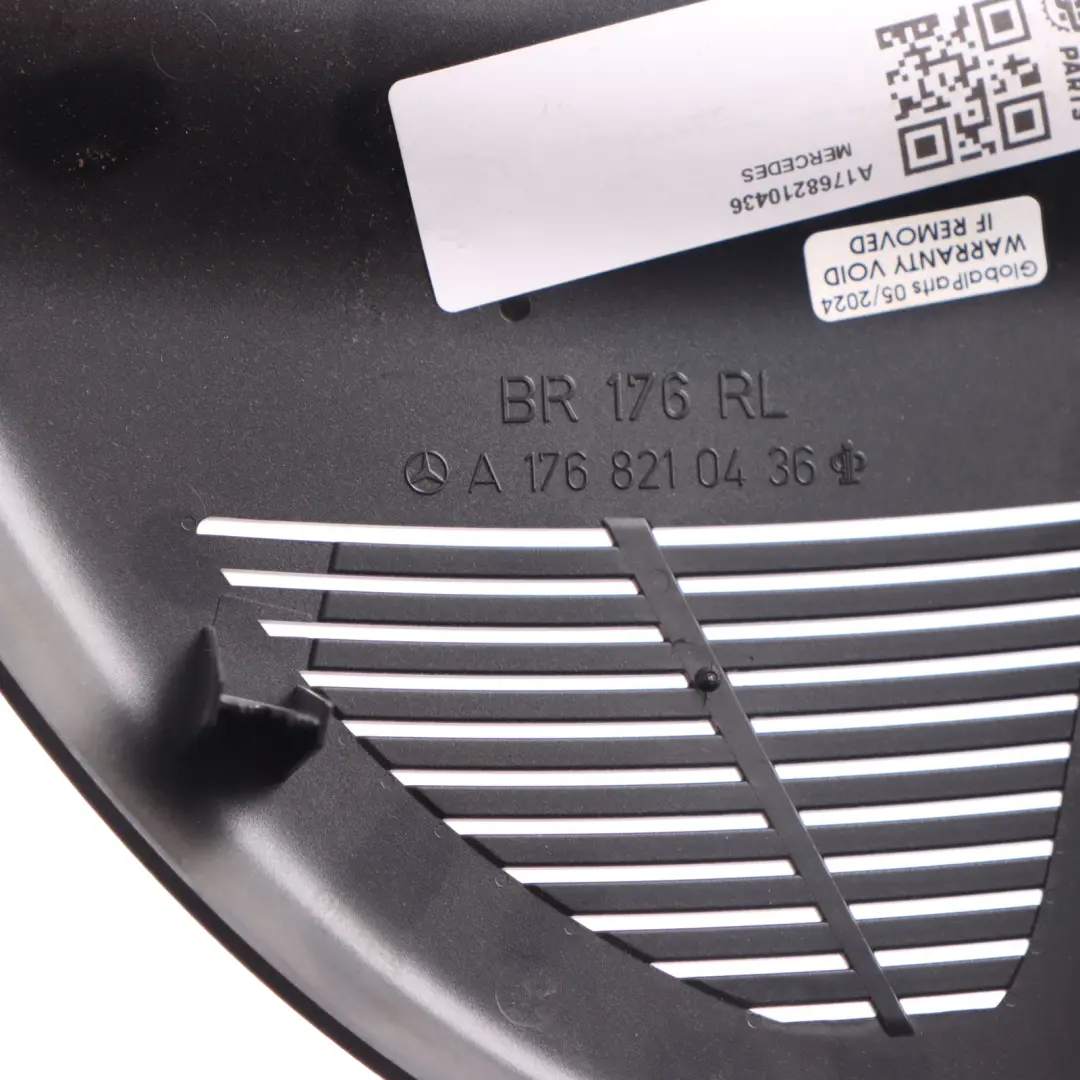 Mercedes C117 W176 Rear View Mirror Rain Light Sensor Panel Cover - SKU A1768210436 - Part number A1768210436