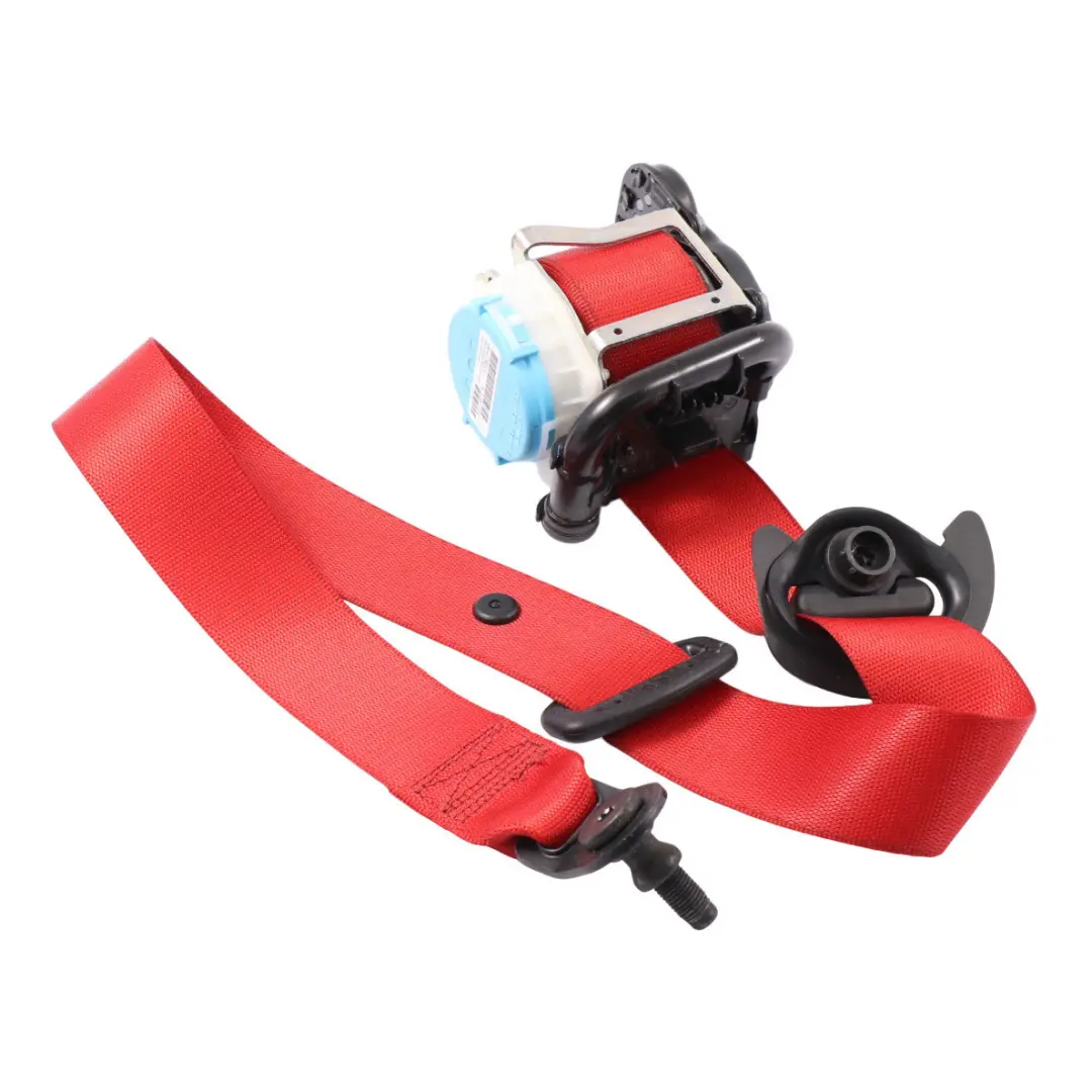 Belt Front Left N/S Seatbelt Red A1768602185 to Mercedes W176 Seat with Part number A1768600185 Mercedes W176 Seat Belt Front Left N/S Seatbelt Red A1768602185 - SKU A1768600185-2 - Part number A1768600185