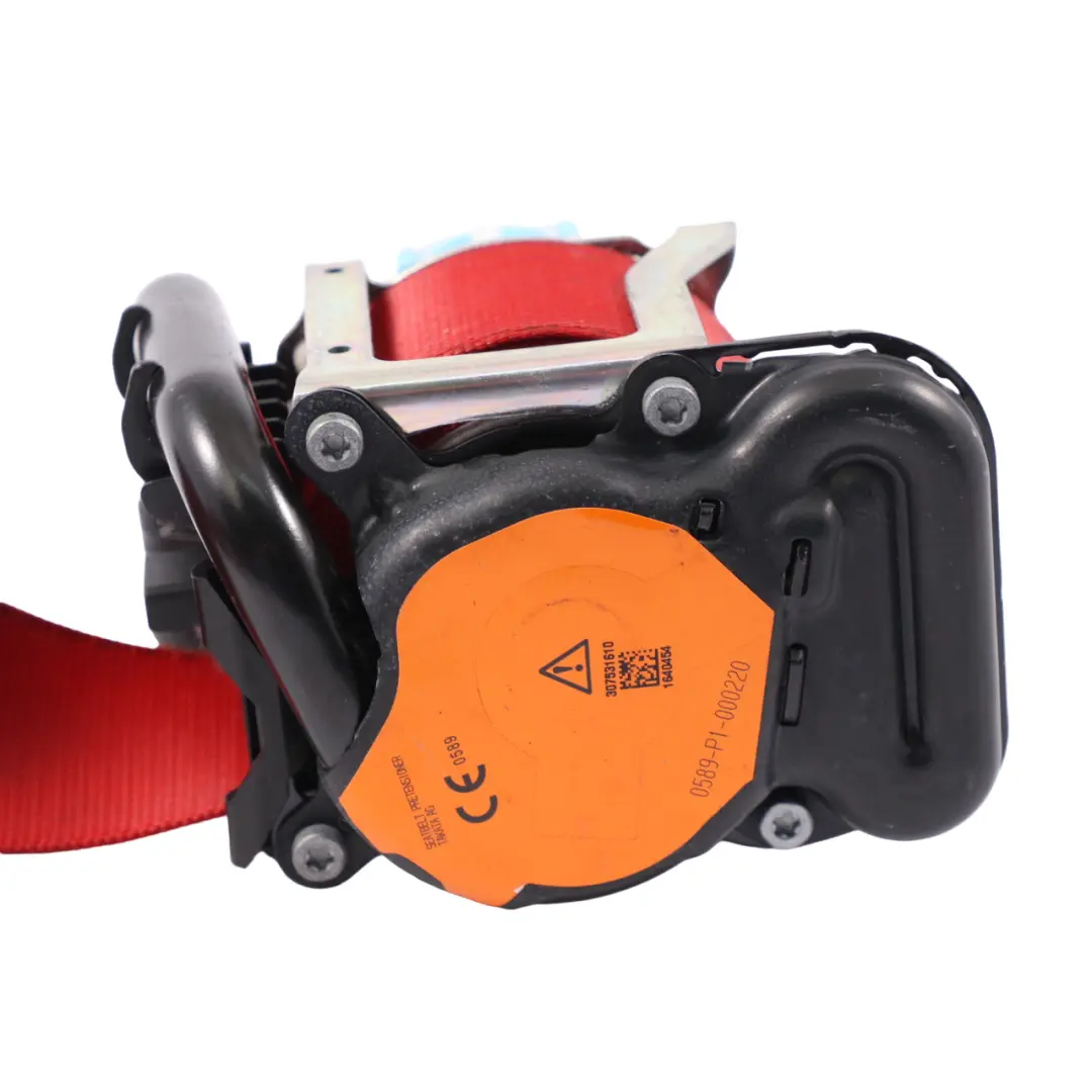 Mercedes W176 Ceinture de sécurité avant gauche Rouge A1768602185 - SKU A1768600185-2 - Numéro de pièce A1768600185