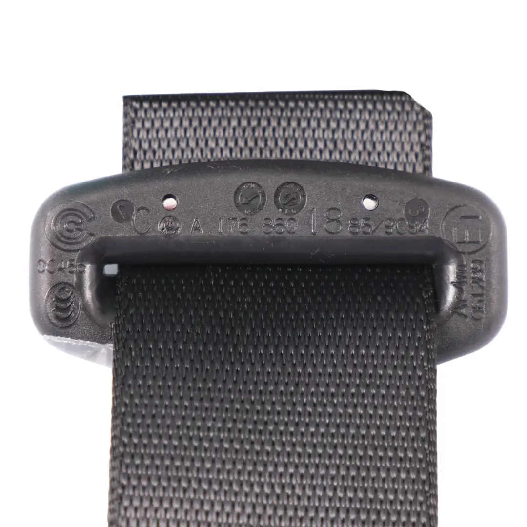Seat Belt Mercedes C117 X156 W176 Upper Rear Centre Middle Seatbelt - SKU A1768601885 - Part number A1768601885