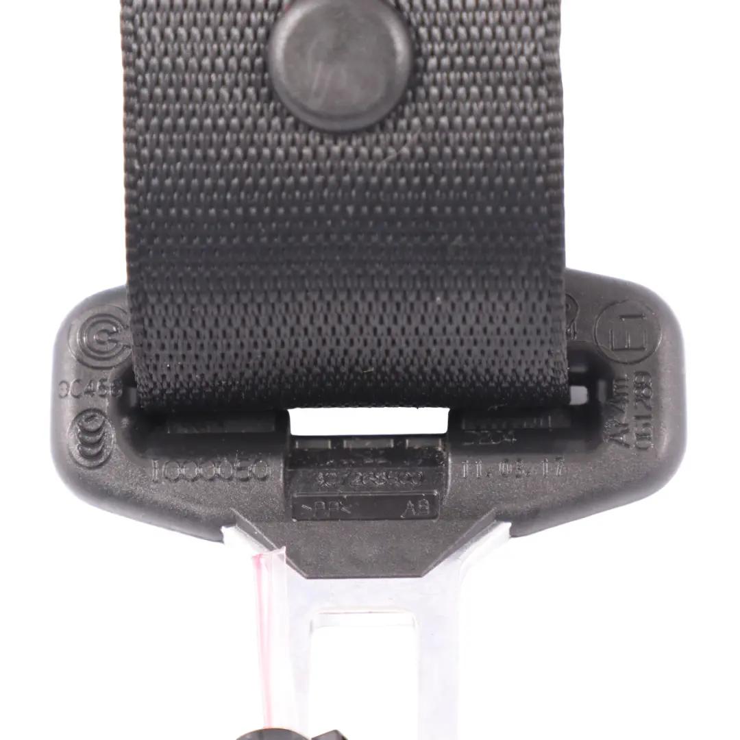 Belt Mercedes C117 X156 W176 Upper Rear Centre Middle Seatbelt to Seat with Part number A1768601885 Seat Belt Mercedes C117 X156 W176 Upper Rear Centre Middle Seatbelt - SKU A1768601885 - Part number A1768601885