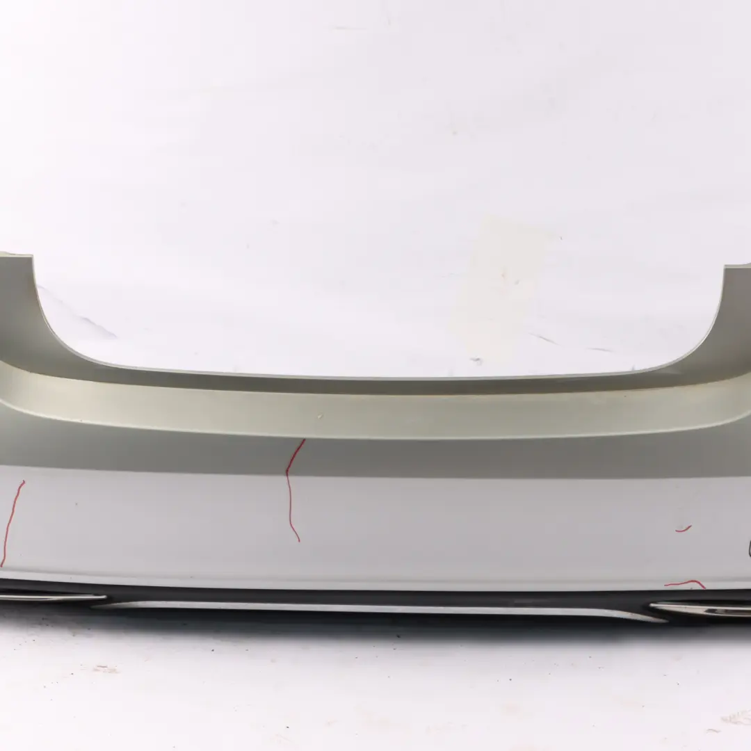 Bumper Rear Trim Panel Urban/Progressive Package Polar Silver 761 to Mercedes W176 with Part number A1768800000 Mercedes W176 Bumper Rear Trim Panel Urban/Progressive Package Polar Silver 761 - SKU A1768800000-PLS - Part number A1768800000