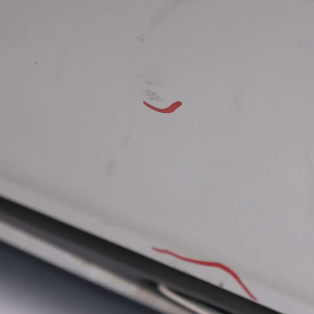 Bumper Rear Trim Panel Urban/Progressive Package Polar Silver 761 to Mercedes W176 with Part number A1768800000 Mercedes W176 Bumper Rear Trim Panel Urban/Progressive Package Polar Silver 761 - SKU A1768800000-PLS - Part number A1768800000