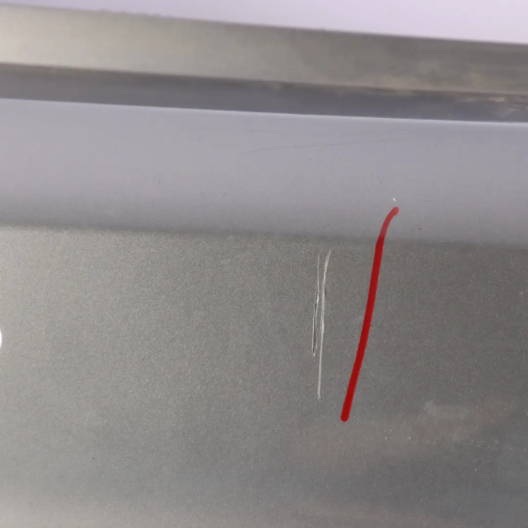 Mercedes W176 Bumper Rear Trim Panel Cover AMG Mountain Grey Metallic - 787 - SKU A1768805840-MG - Part number A1768805840