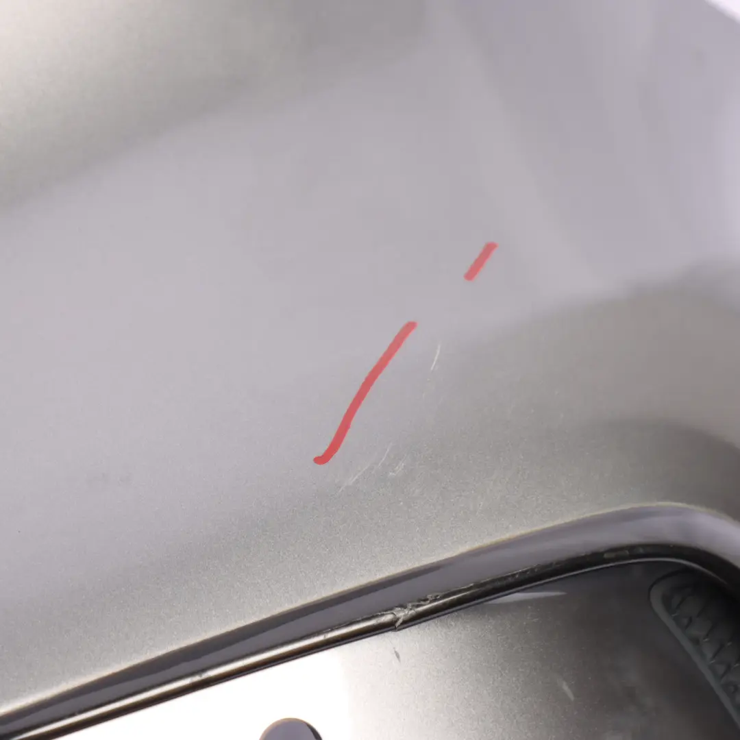 Mercedes W176 Bumper Rear Trim Panel Cover AMG Mountain Grey Metallic - 787 - SKU A1768805840-MG - Part number A1768805840