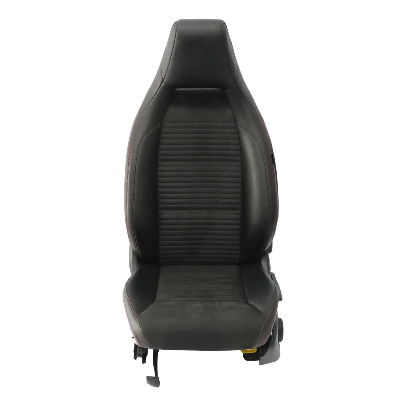 Mercedes W176 Front Left N/S Seat Fabric Imitation Leather Microfibre Black