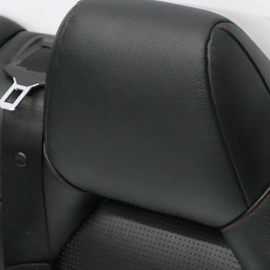 Seat Backrest Mercedes W117 W176 Rear Left N/S Covering Leather AMG Black - SKU A1769206101-1 - Part number A1769206101