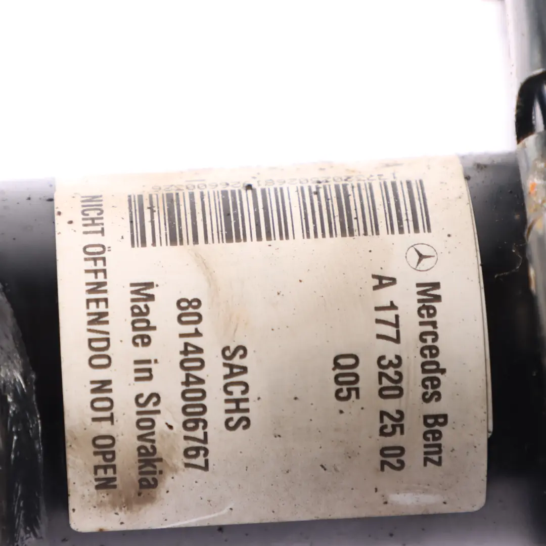 Strut Front Left N/S Suspension Shock Absorber to Mercedes W177 Spring with Part number A1773202502 Mercedes W177 Spring Strut Front Left N/S Suspension Shock Absorber - SKU A1773202502 - Part number A1773202502