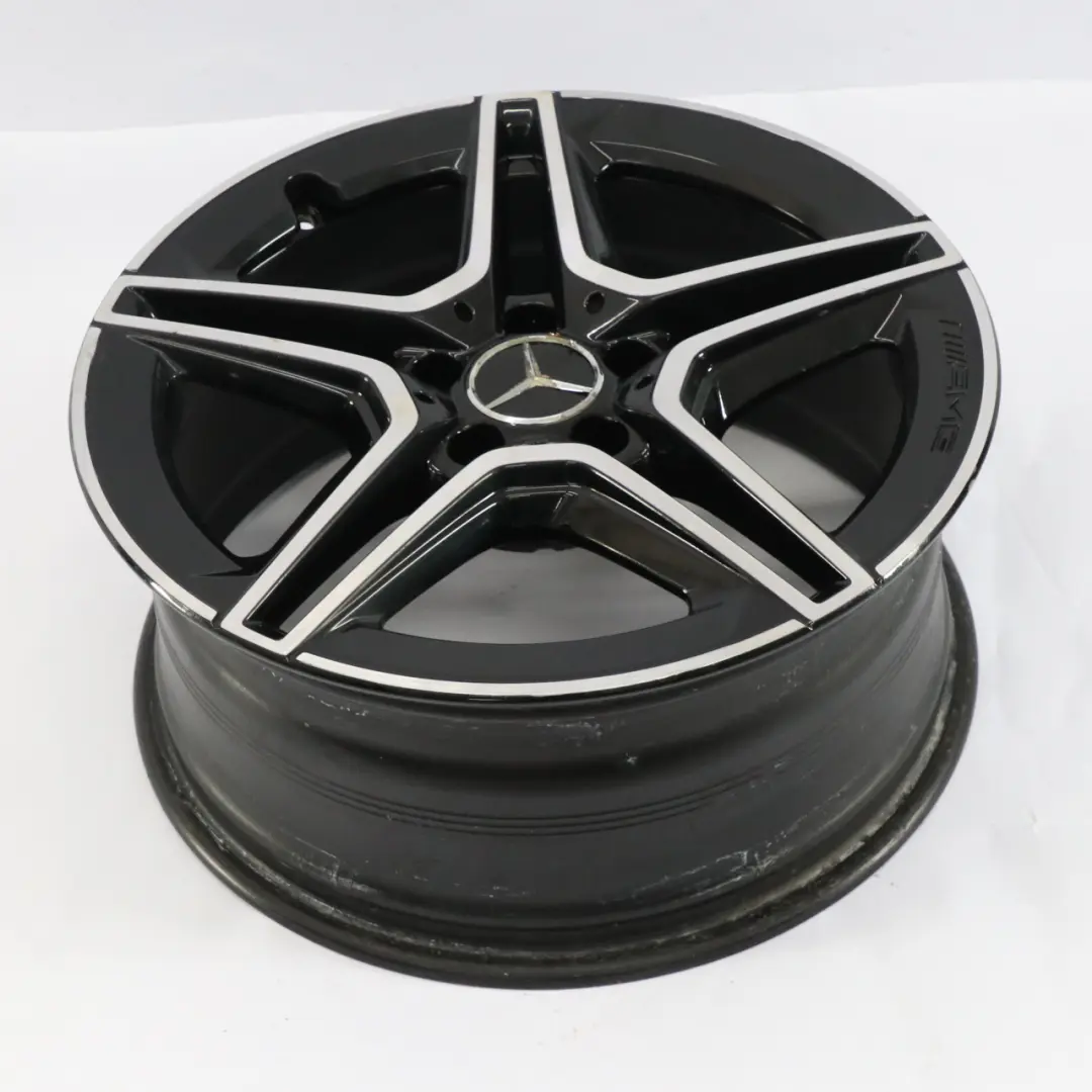 Mercedes W177 V177 AMG Alloy Wheel Rim 5 Double Spoke 18" 8J ET:40 A1774014000 - SKU A1774014000-3 - Part number A1774011500