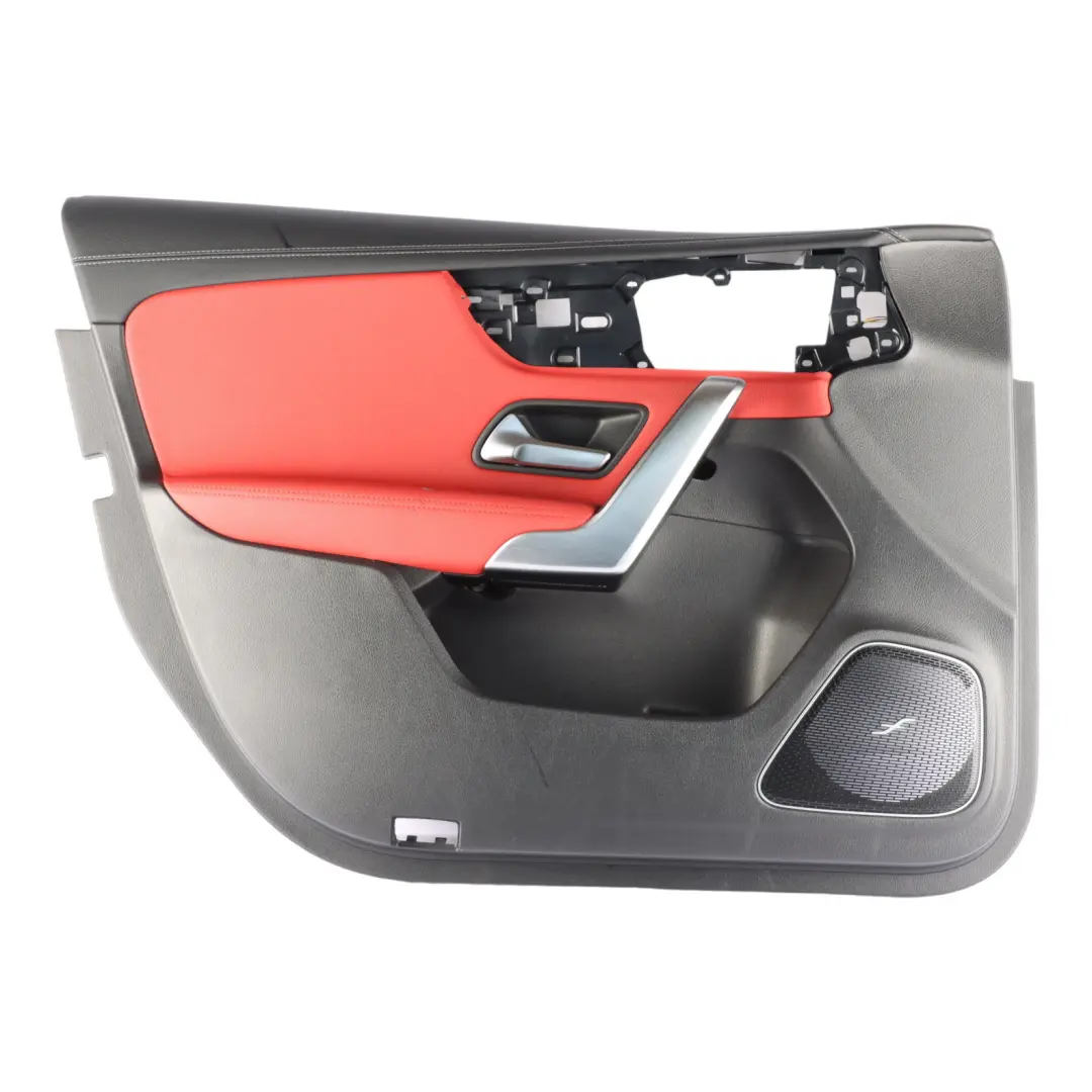 Carte de porte avant gauche Cache panneau de garniture simili cuir pour Mercedes W177 à propos du numéro de pièce A1777208305 Mercedes W177 Carte de porte avant gauche Cache panneau de garniture simili cuir - SKU A1777208305-1 - Numéro de pièce A1777208305