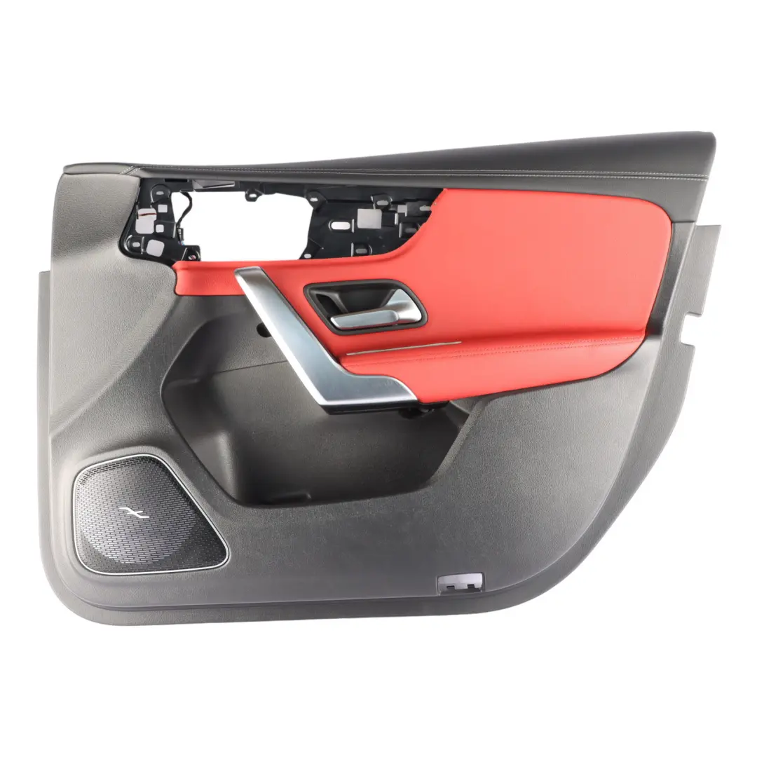 Türkarte vorne rechts Trim Panel Abdeckung Kunstleder für Mercedes W177 mit Teilenummer A1777208405 Mercedes W177 Türkarte vorne rechts Trim Panel Abdeckung Kunstleder - SKU A1777208405-1 - Teilenummer A1777208405