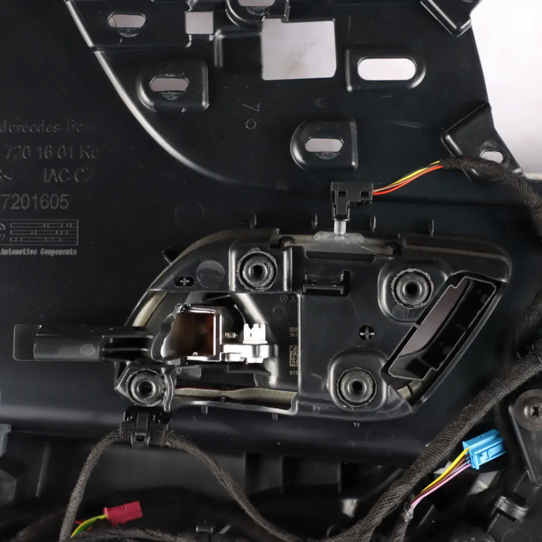 Mercedes W177 Front Door Card Right O/S Trim Panel Cover Imitation Leather - SKU A1777208405-1 - Part number A1777208405