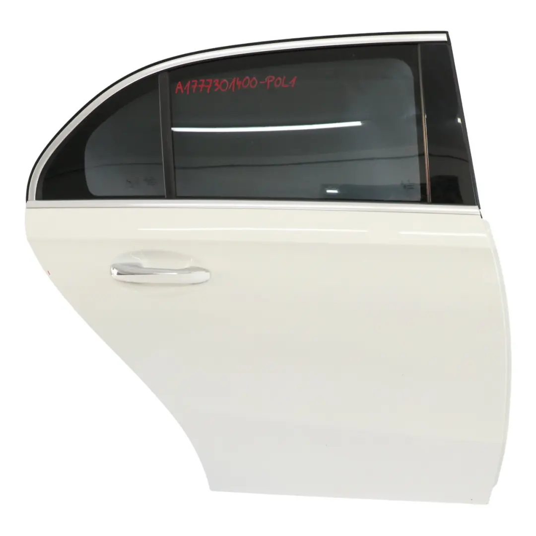 Porta posteriore destra Classe A Polar White - 149 per Mercedes W177 con numero di parte A1777301400 Mercedes W177 Porta posteriore destra Classe A Polar White - 149 - SKU A1777301400-POL1 - Numero di parte A1777301400