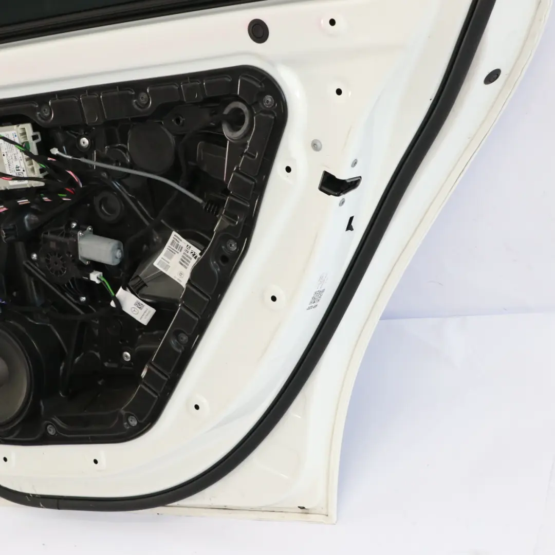 Door Rear Right O/S A-Class Polar White - 149 to Mercedes W177 with Part number A1777301400 Mercedes W177 Door Rear Right O/S A-Class Polar White - 149 - SKU A1777301400-POL1 - Part number A1777301400