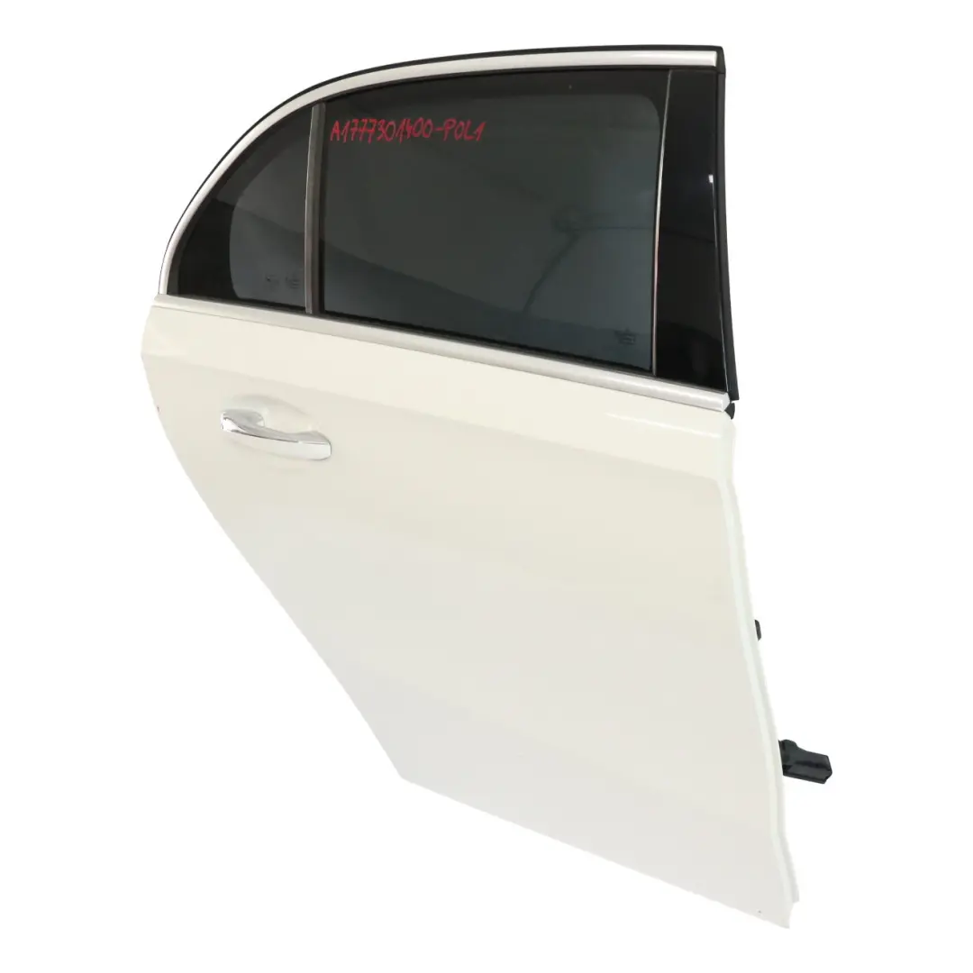 Tür hinten rechts A-Klasse Polar White Weiss - 149 für Mercedes W177 mit Teilenummer A1777301400 Mercedes W177 Tür hinten rechts A-Klasse Polar White Weiss - 149 - SKU A1777301400-POL1 - Teilenummer A1777301400