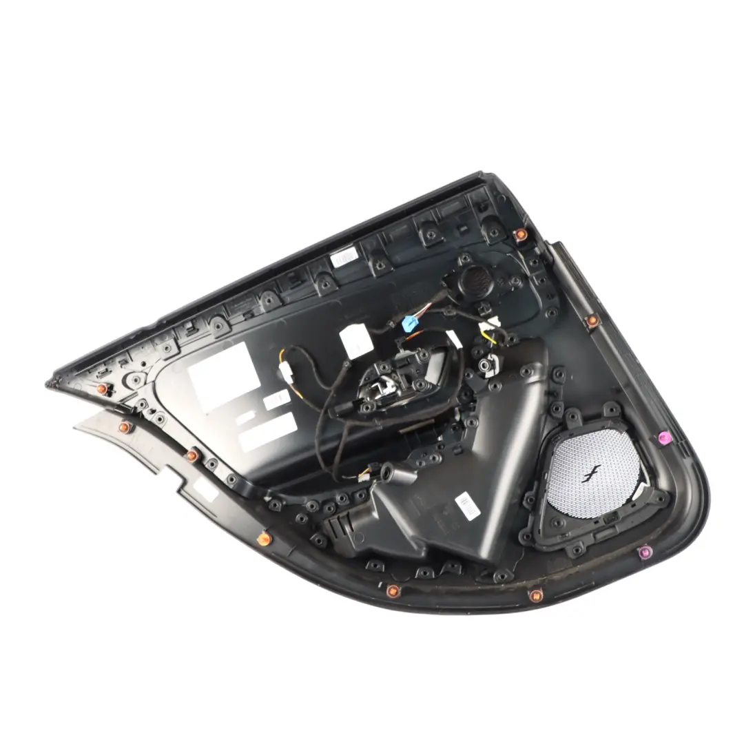 Mercedes W177 Embellecedor panel puerta trasera derecha Imitación cuero Negro - SKU A1777301402-1 - Número de pieza A1777301402