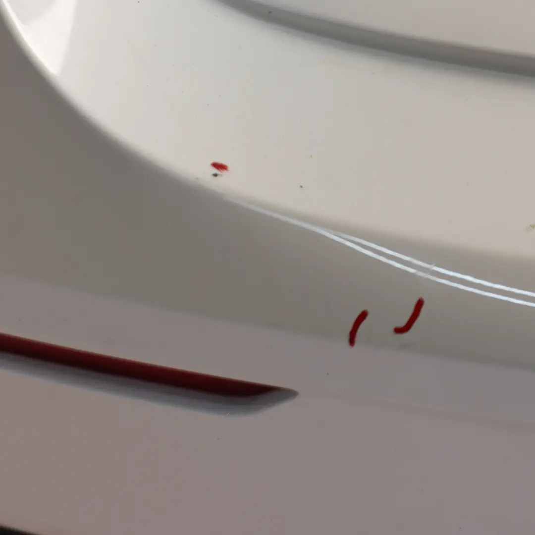 Bumper Rear AMG Trim Panel Covering Polar White - 149 to Mercedes W177 with Part number A1778804801 Mercedes W177 Bumper Rear AMG Trim Panel Covering Polar White - 149 - SKU A1778804801-POL - Part number A1778804801