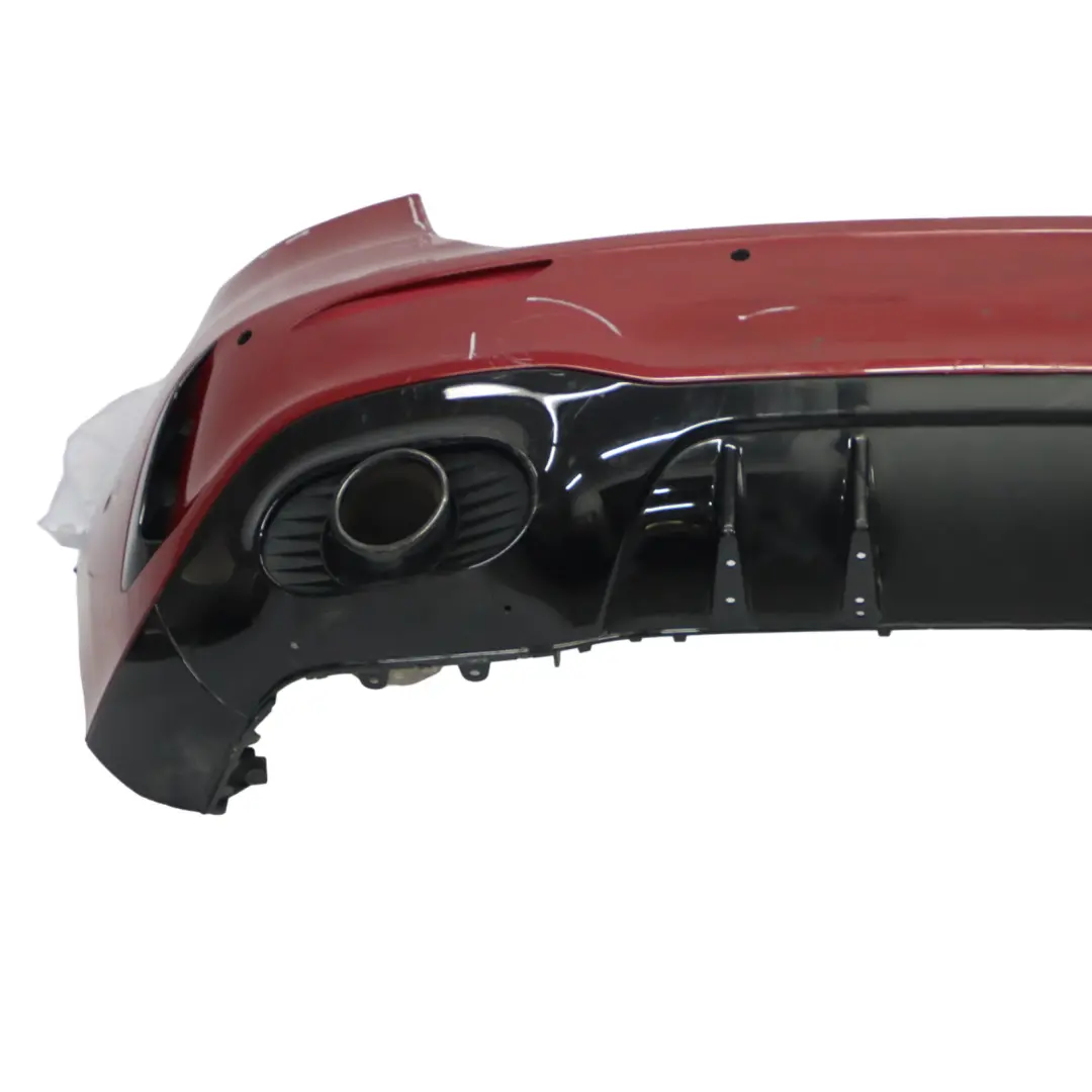 Bumper Rear AMG Trim Panel Covering Patagonia Red - 993 to Mercedes W177 with Part number A1778809604 Mercedes W177 Bumper Rear AMG Trim Panel Covering Patagonia Red - 993 - SKU A1778809604-PTR - Part number A1778809604