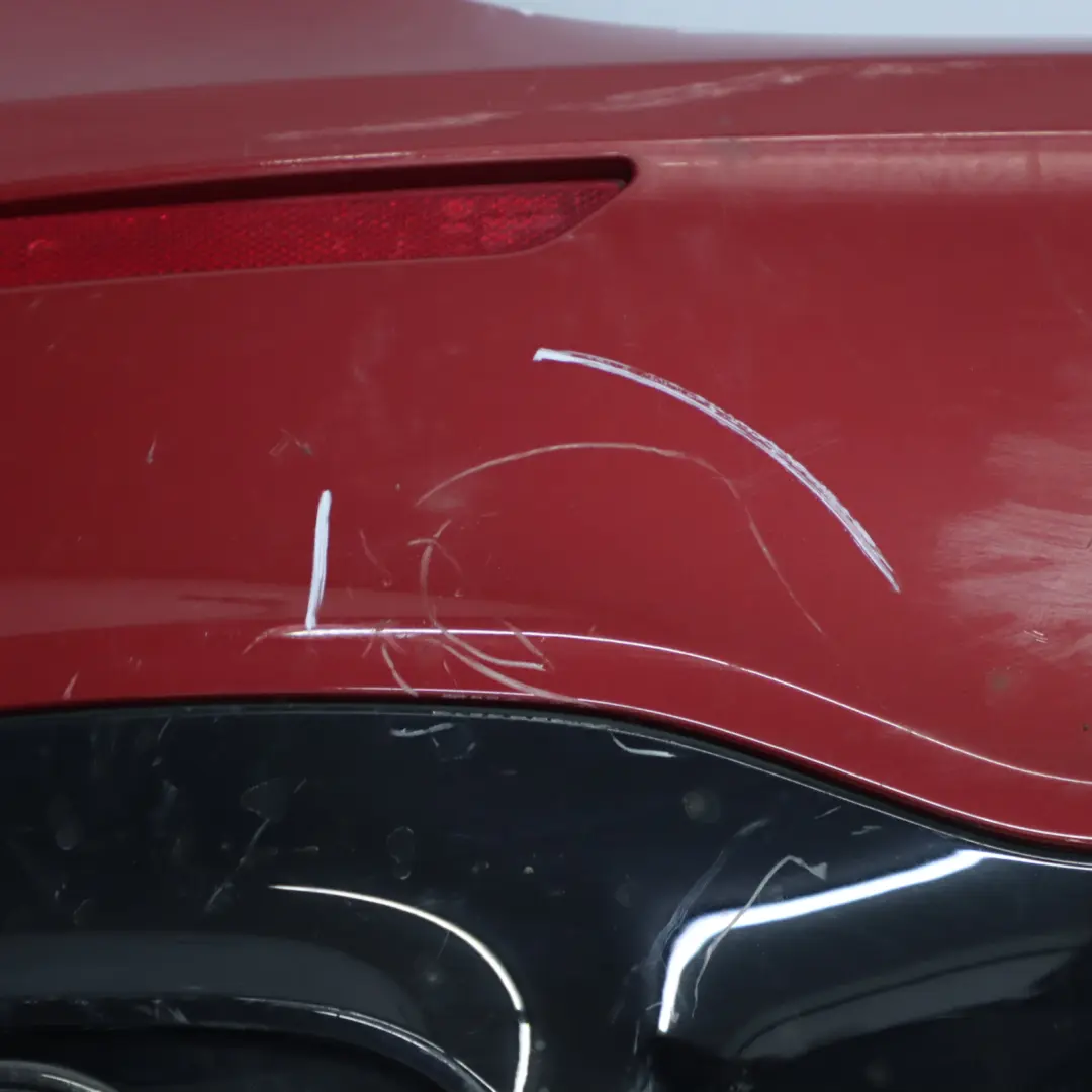 Bumper Rear AMG Trim Panel Covering Patagonia Red - 993 to Mercedes W177 with Part number A1778809604 Mercedes W177 Bumper Rear AMG Trim Panel Covering Patagonia Red - 993 - SKU A1778809604-PTR - Part number A1778809604