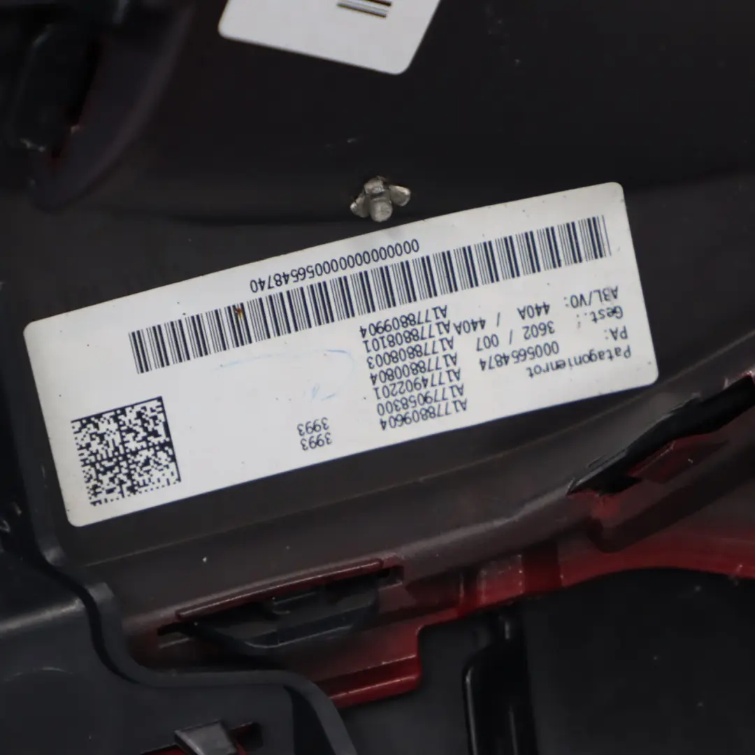 Mercedes W177 Bumper Rear AMG Trim Panel Covering Patagonia Red - 993 - SKU A1778809604-PTR - Part number A1778809604