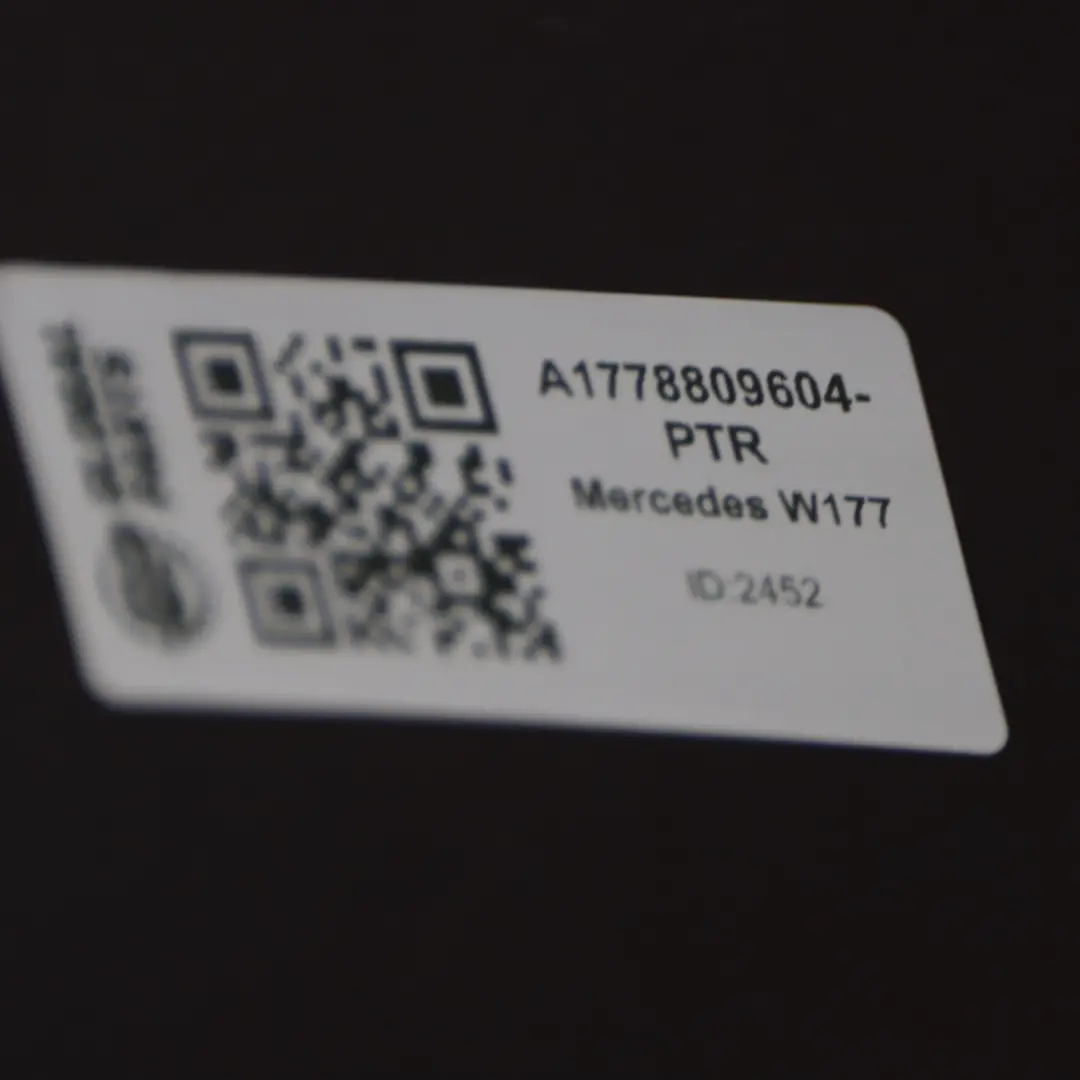 Bumper Rear AMG Trim Panel Covering Patagonia Red - 993 to Mercedes W177 with Part number A1778809604 Mercedes W177 Bumper Rear AMG Trim Panel Covering Patagonia Red - 993 - SKU A1778809604-PTR - Part number A1778809604
