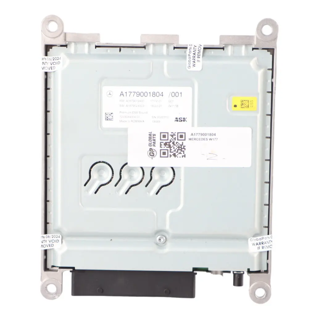 Mercedes W167 W177 W247 Module Amplificateur Audio Burmester - SKU A1779001804 - Numéro de pièce A1779001804