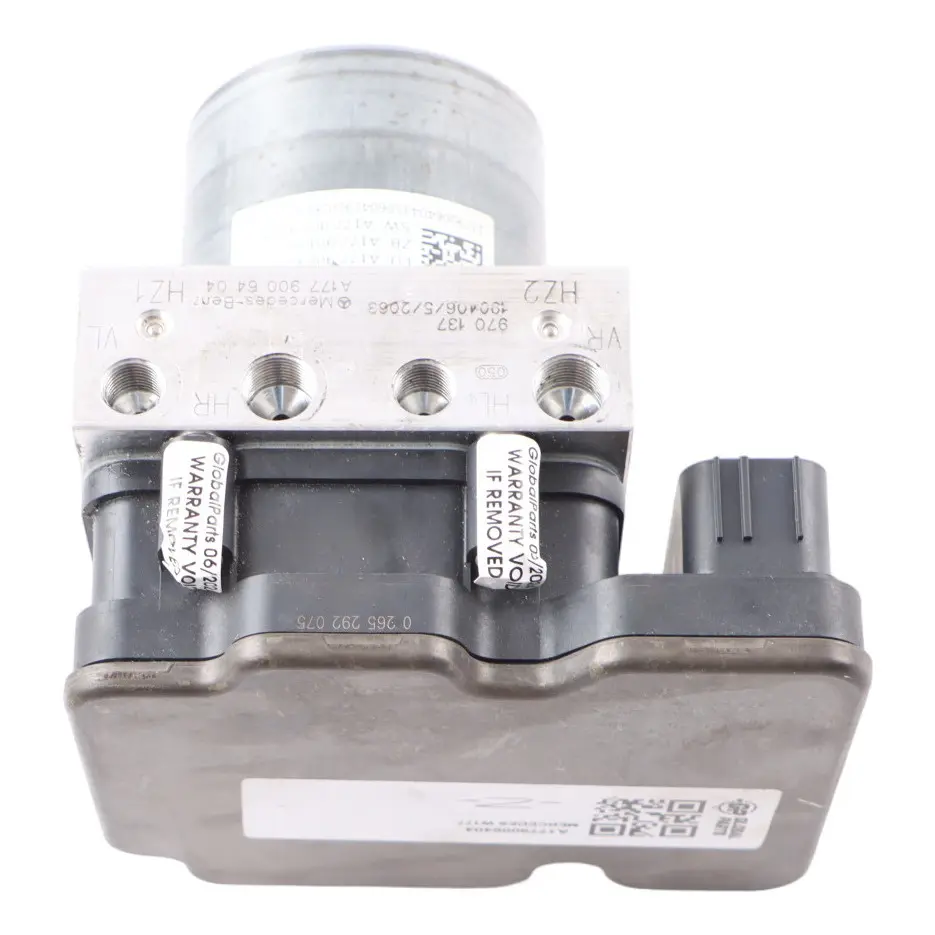 ABS Pumpe Hydraulische Bremspumpe Modul für Mercedes W177 mit Teilenummer A1779006404 Mercedes W177 ABS Pumpe Hydraulische Bremspumpe Modul - SKU A1779006404 - Teilenummer A1779006404