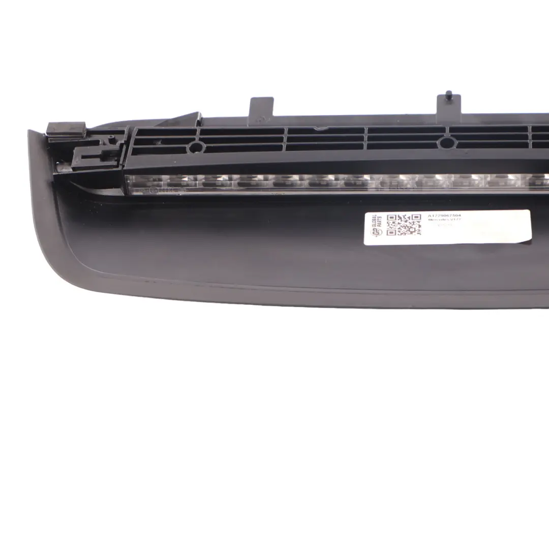 Additional Boot Lid Brake Light Stop Light Clear Lens to Mercedes W177 with Part number A1779067504 Mercedes W177 Additional Boot Lid Brake Light Stop Light Clear Lens - SKU A1779067504 - Part number A1779067504